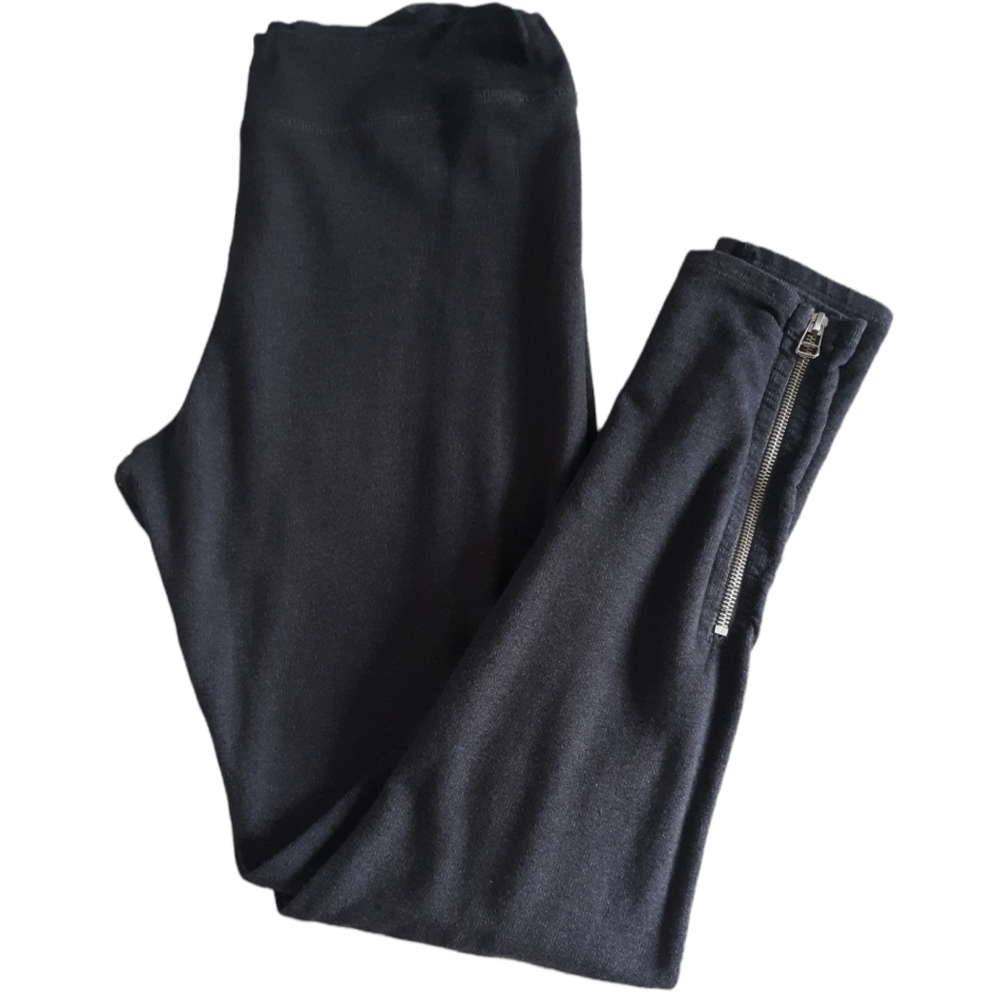 Sundry Size 3 Large 12 Grey Zip Ankle Pull On Lounge Sweatpants